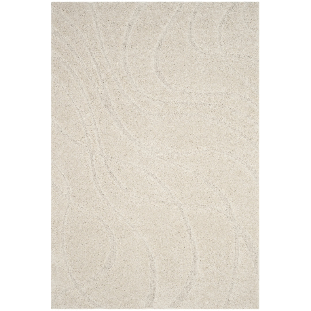 SAFAVIEH SG471-1111 Florida Shag Creme / Creme Image 3