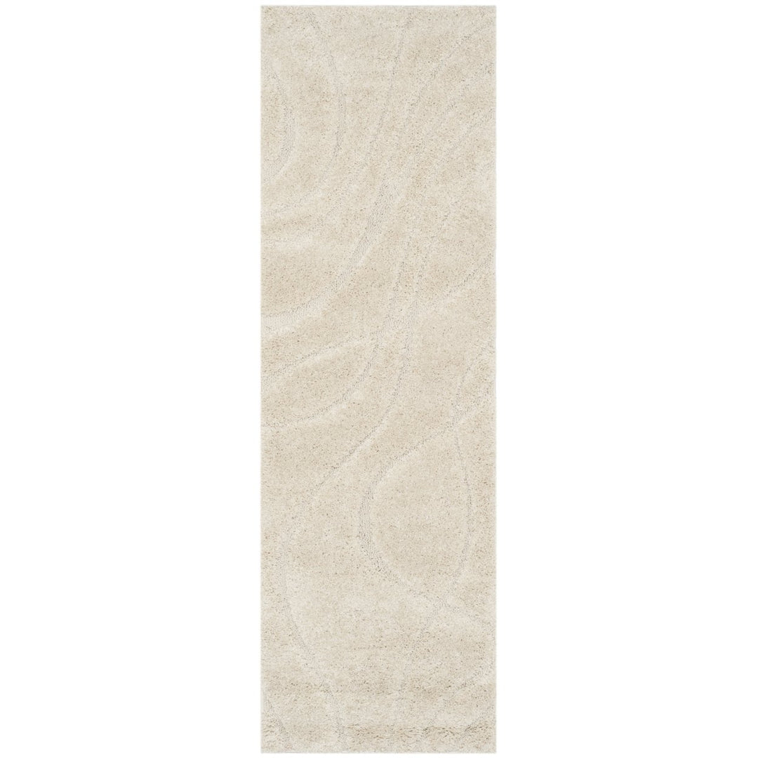 SAFAVIEH SG471-1111 Florida Shag Creme / Creme Image 1