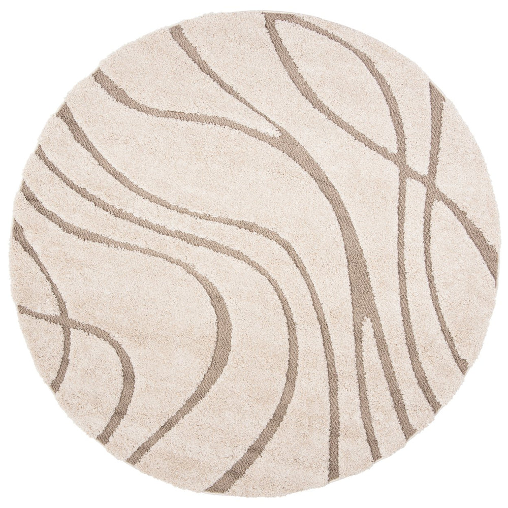 SAFAVIEH SG471-1113 Florida Shag Cream / Beige Image 2