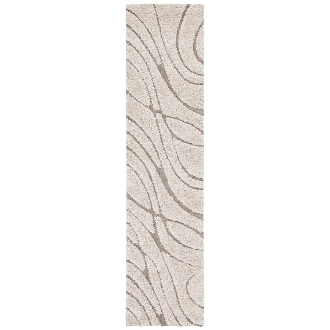 SAFAVIEH SG471-1113 Florida Shag Cream / Beige Image 1