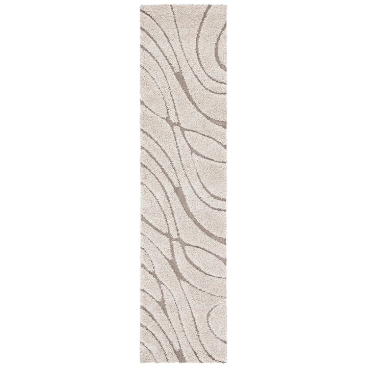 SAFAVIEH SG471-1113 Florida Shag Cream / Beige Image 1