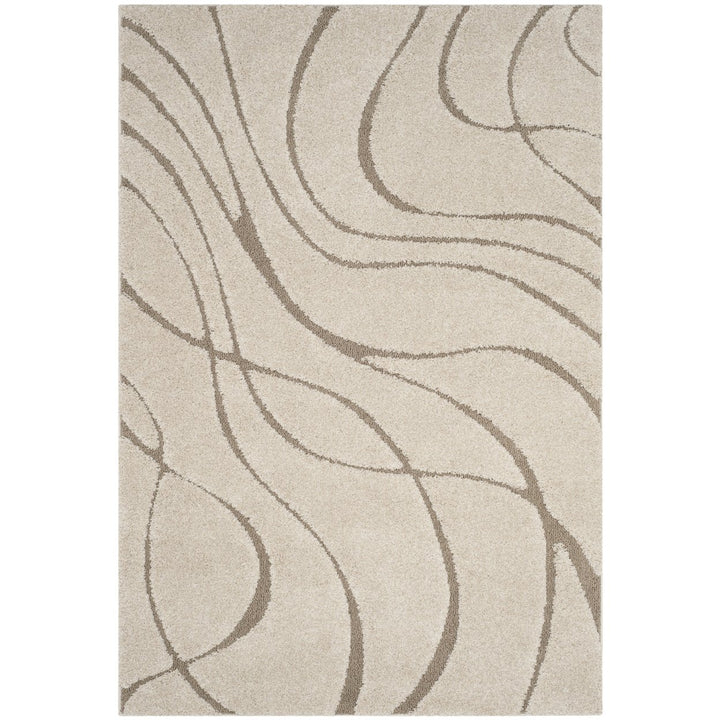 SAFAVIEH SG471-1113 Florida Shag Cream / Beige Image 1