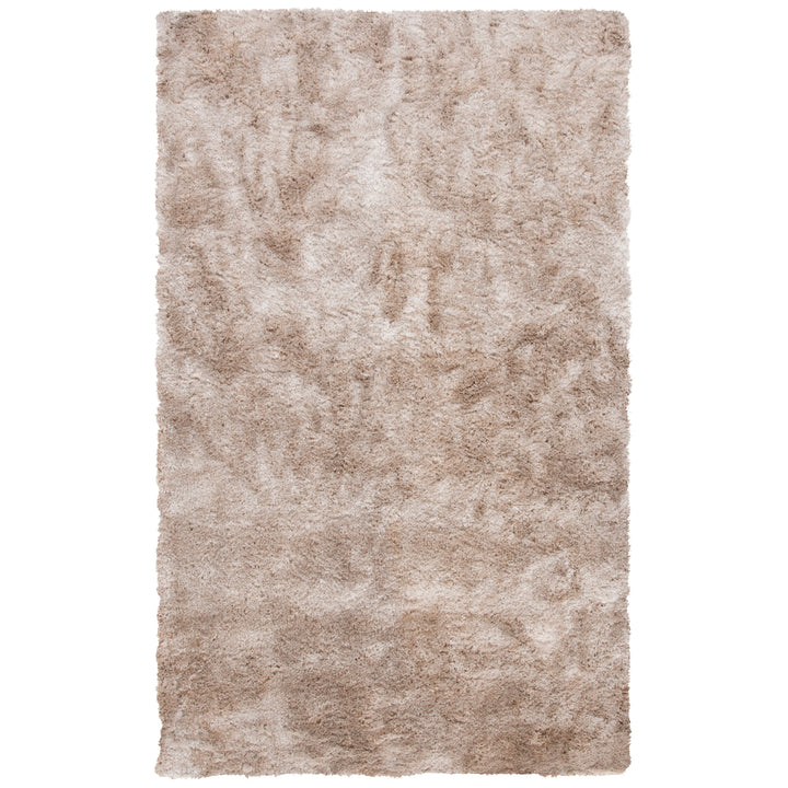 SAFAVIEH Paris Shag SG512T Handmade Dark Beige Rug Image 1