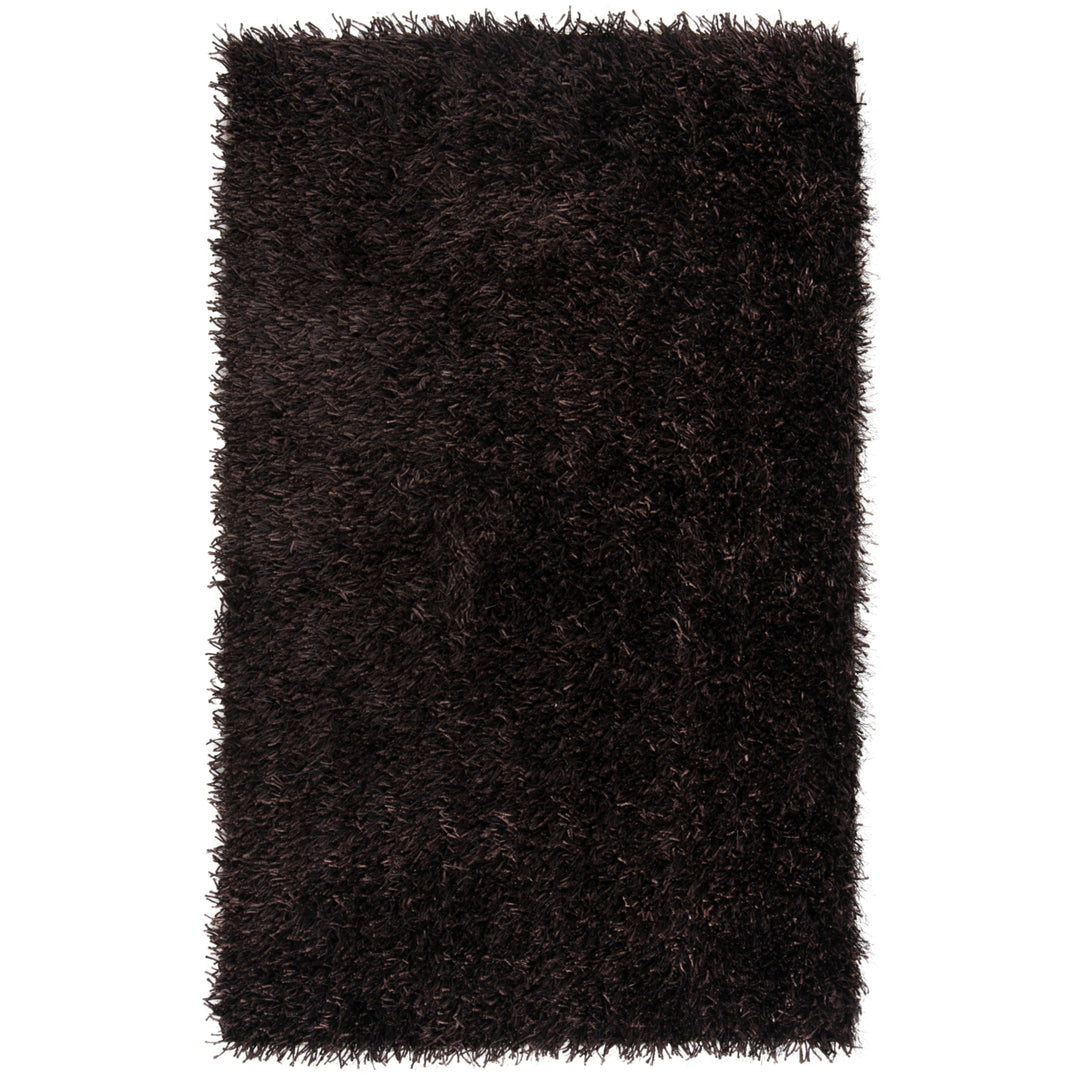 SAFAVIEH Orleans Shag SG531-2727 Chocolate/Chocolate Rug Image 1