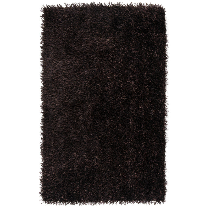 SAFAVIEH Orleans Shag SG531-2727 Chocolate/Chocolate Rug Image 5