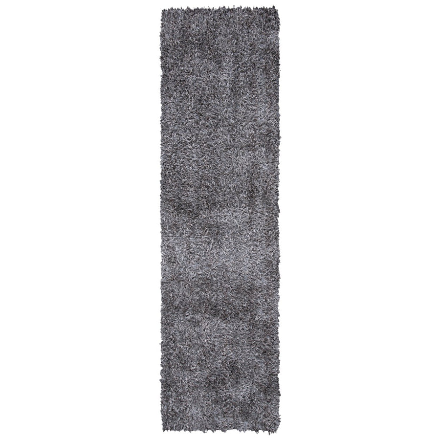 SAFAVIEH Orleans Shag SG531-8080 Grey / Grey Rug Image 1