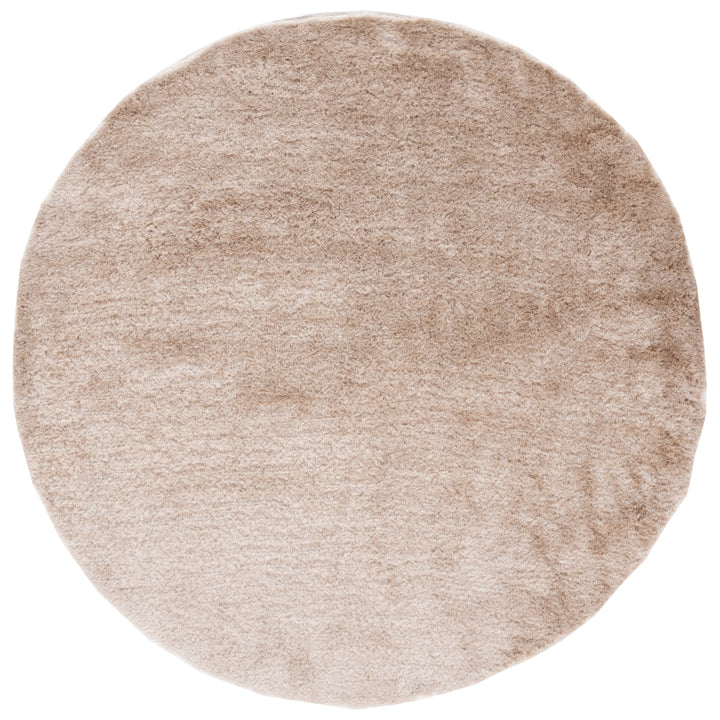 SAFAVIEH Paris Shag SG512T Handmade Dark Beige Rug Image 4