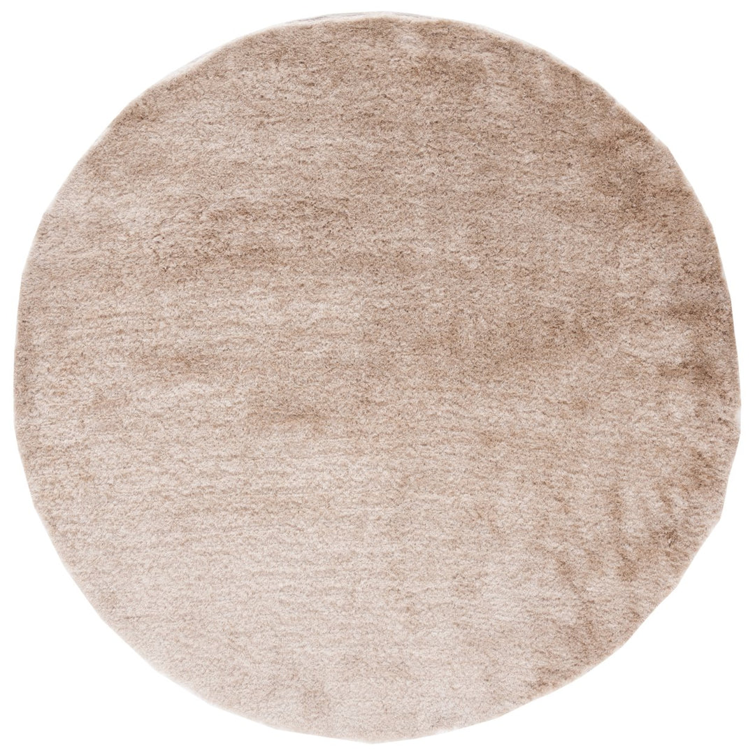 SAFAVIEH Paris Shag SG512T Handmade Dark Beige Rug Image 1