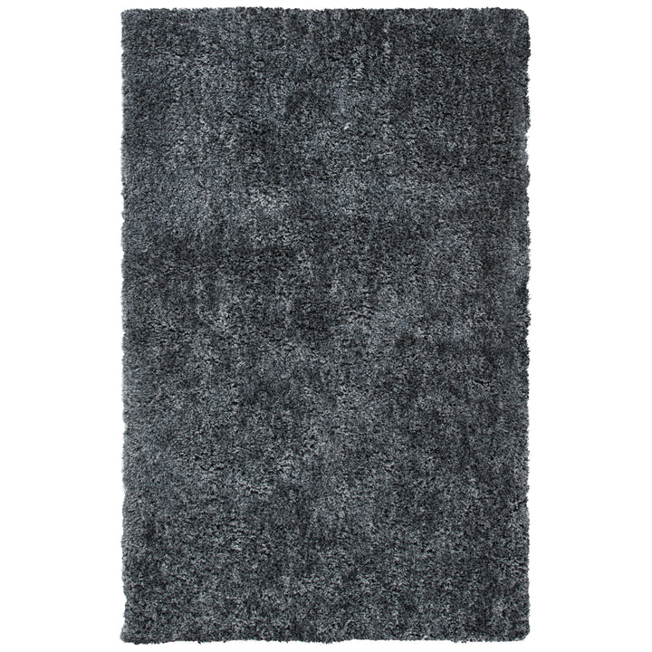 SAFAVIEH Orleans Shag SG532H Handmade Dark Grey Rug Image 1