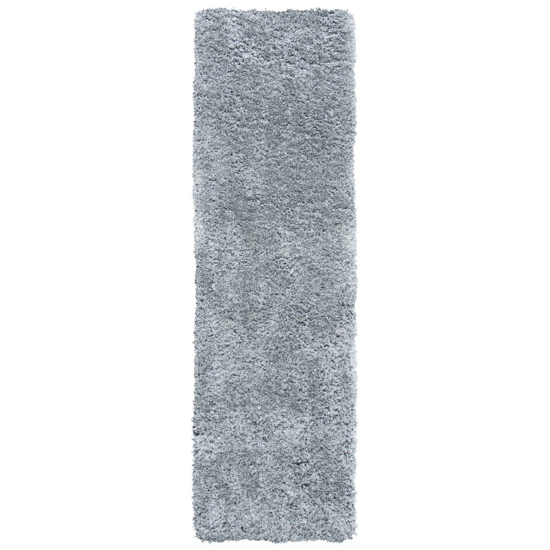 SAFAVIEH Orleans Shag SG532F Handmade Grey Rug Image 1