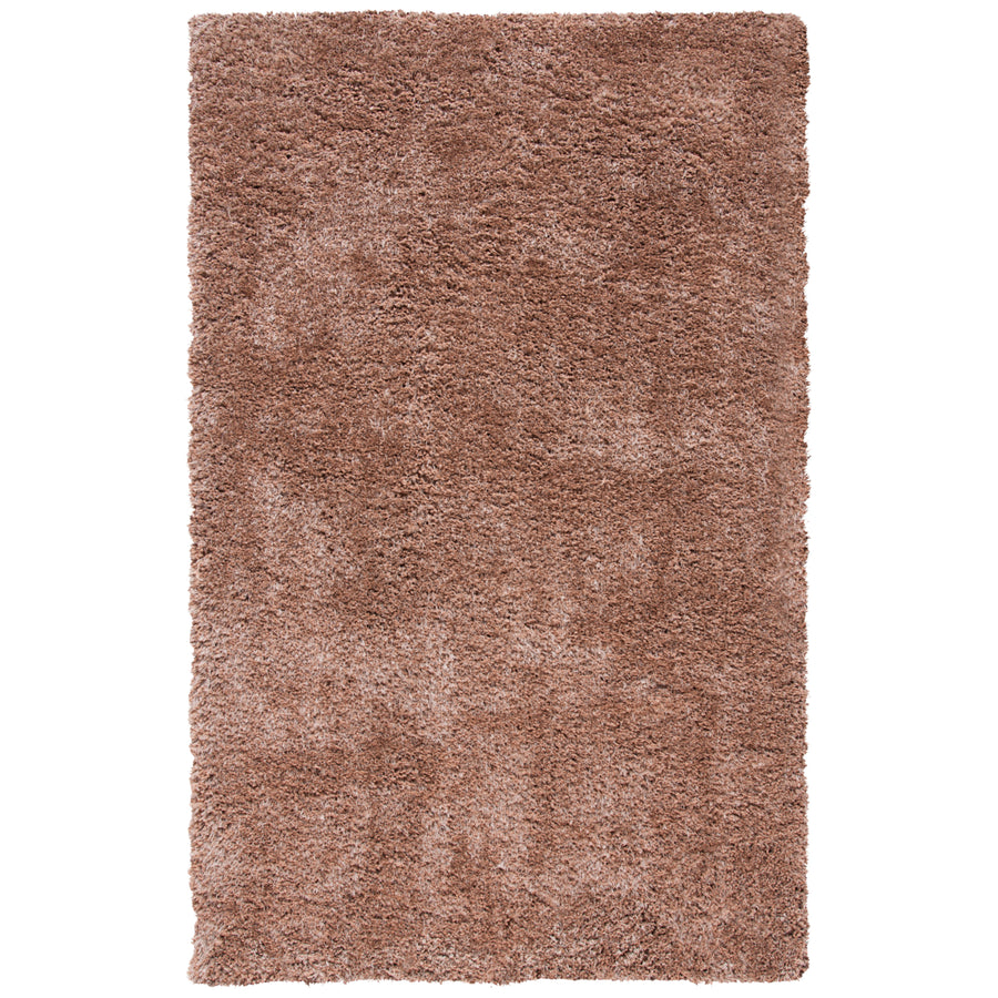 SAFAVIEH Orleans Shag SG532T Handmade Dark Beige Rug Image 1