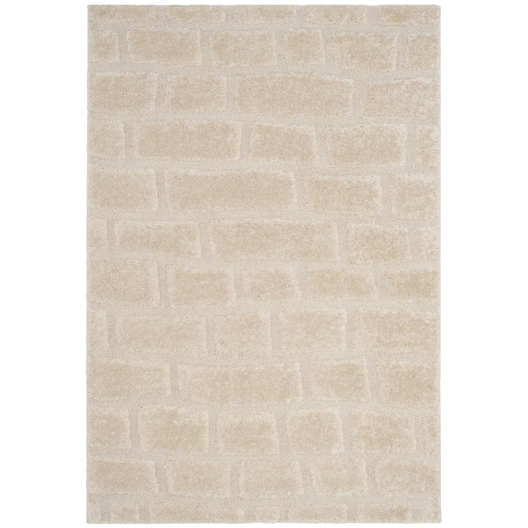 SAFAVIEH Memphis Shag SG831C Cream / Beige Rug Image 1