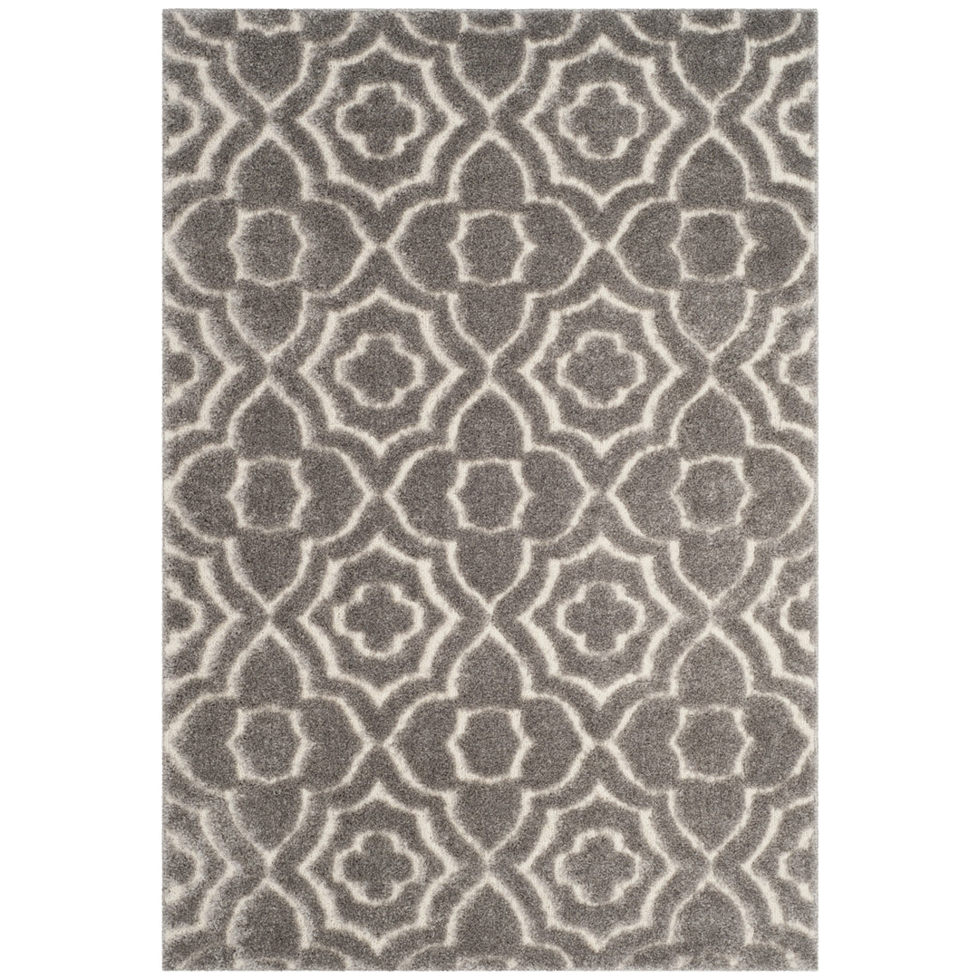 SAFAVIEH Memphis Shag SG832G Grey / Cream Rug Image 1