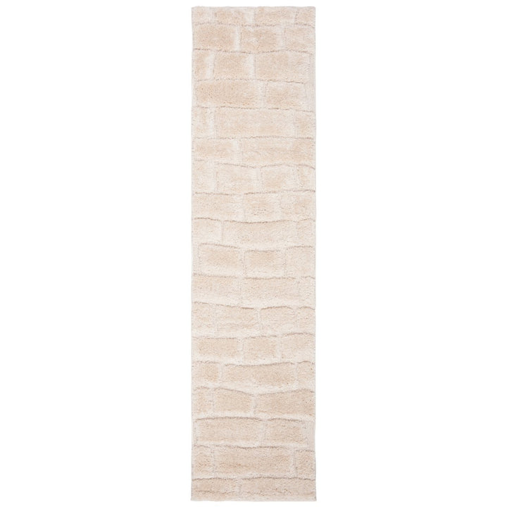 SAFAVIEH Memphis Shag SG831C Cream / Beige Rug Image 4