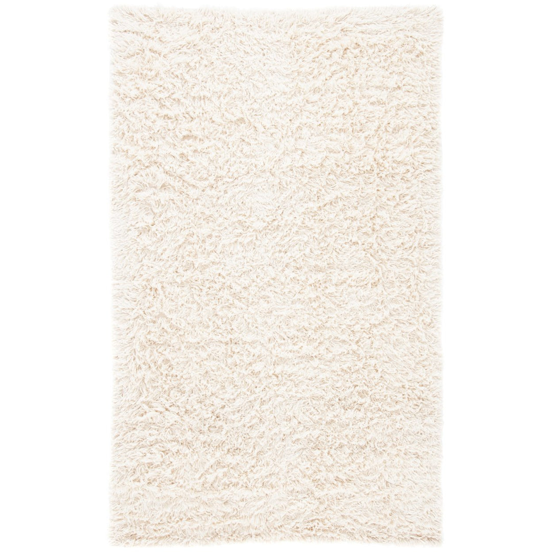 SAFAVIEH Carmel Shag SG731A Handwoven Ivory Rug Image 1