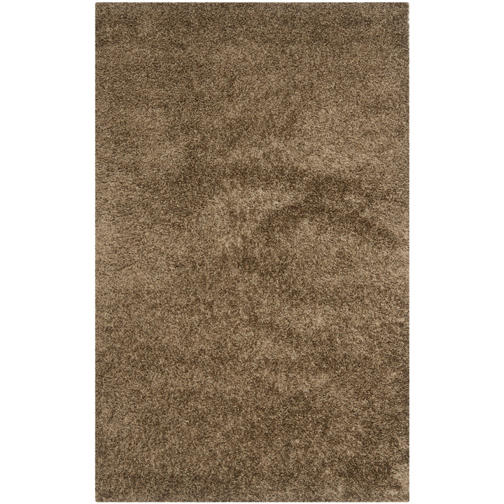 SAFAVIEH Monterey Shag SG851L Handmade Light Brown Rug Image 1