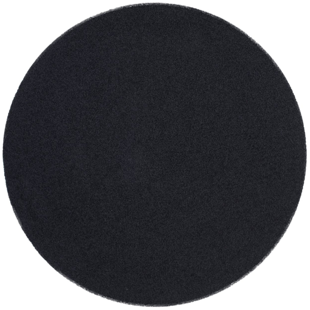 SAFAVIEH Monterey Shag SG851B Handmade Black Rug Image 4