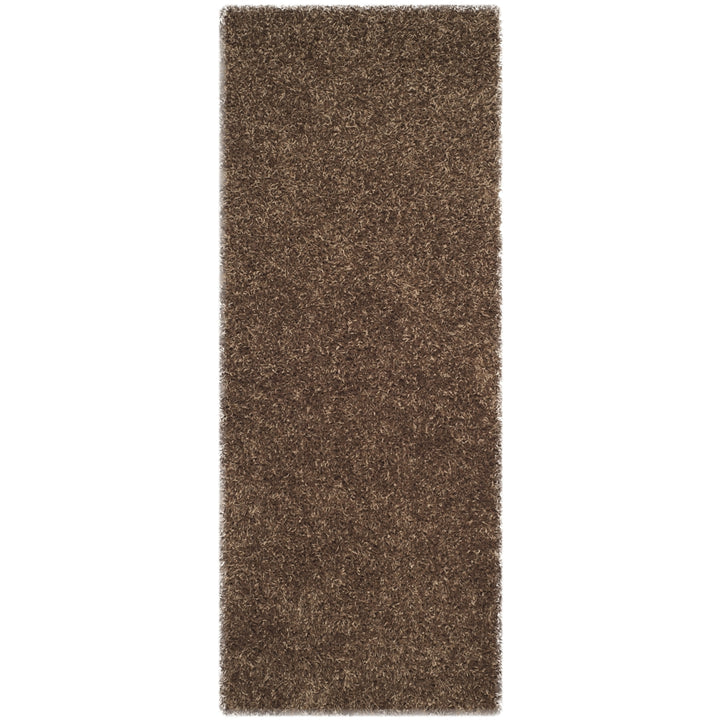 SAFAVIEH Monterey Shag SG851L Handmade Light Brown Rug Image 3