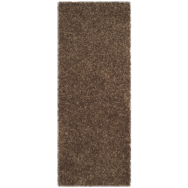 SAFAVIEH Monterey Shag SG851L Handmade Light Brown Rug Image 1