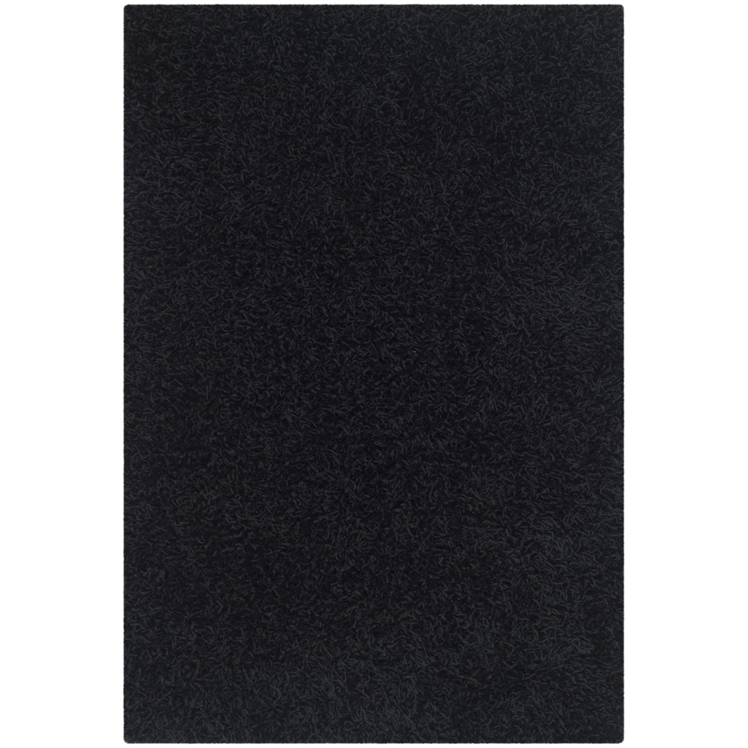 SAFAVIEH Monterey Shag SG851B Handmade Black Rug Image 8