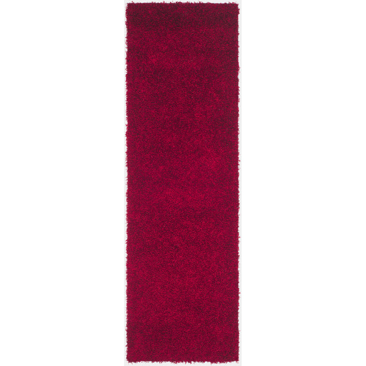 SAFAVIEH Monterey Shag Collection SG851R Handmade Red Rug Image 5