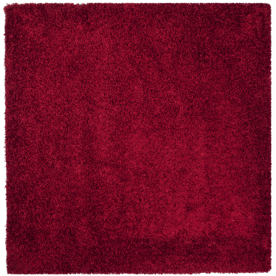 SAFAVIEH Monterey Shag Collection SG851R Handmade Red Rug Image 6