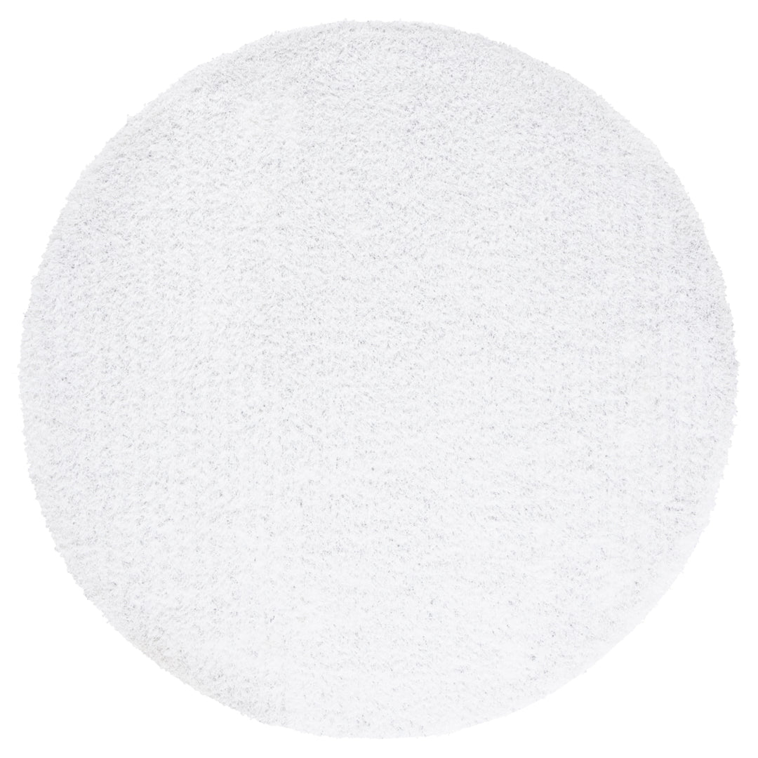 SAFAVIEH Monterey Shag SG851W Handmade White Rug Image 4