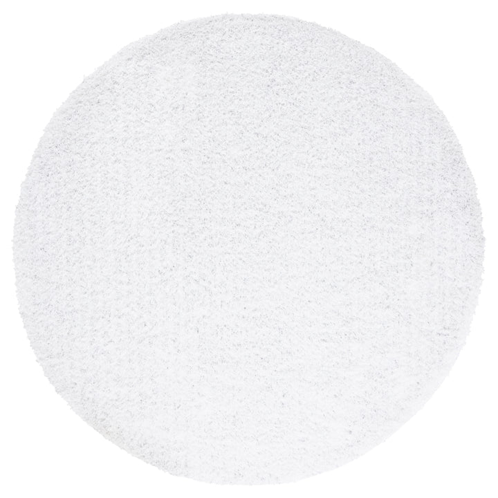 SAFAVIEH Monterey Shag SG851W Handmade White Rug Image 4