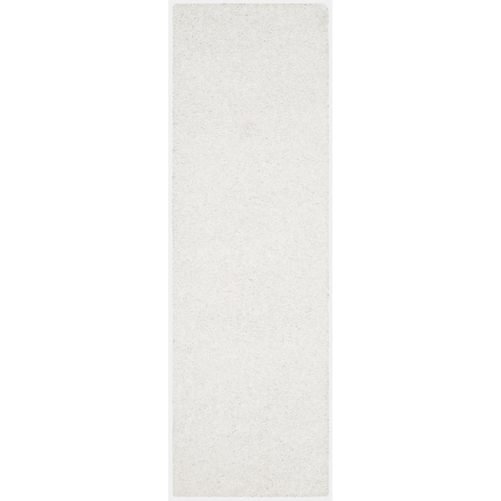 SAFAVIEH Monterey Shag SG851W Handmade White Rug Image 5