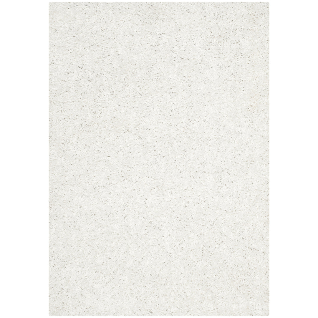 SAFAVIEH Monterey Shag SG851W Handmade White Rug Image 10