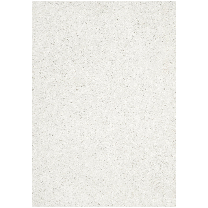 SAFAVIEH Monterey Shag SG851W Handmade White Rug Image 10