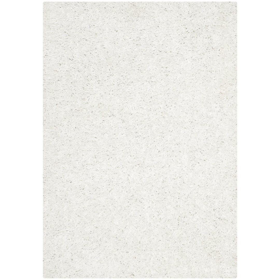 SAFAVIEH Monterey Shag SG851W Handmade White Rug Image 1