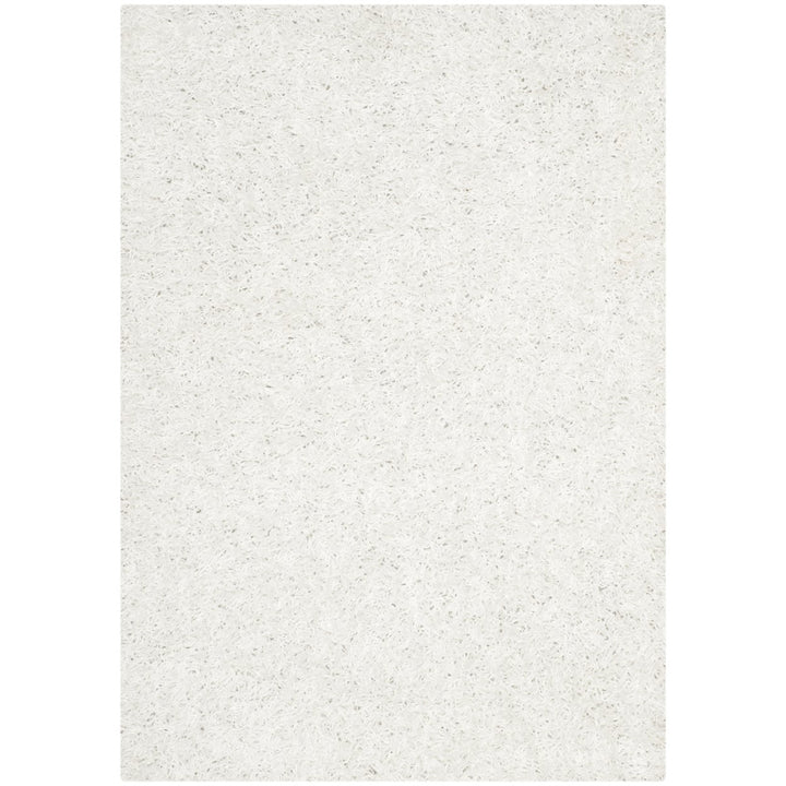 SAFAVIEH Monterey Shag SG851W Handmade White Rug Image 1