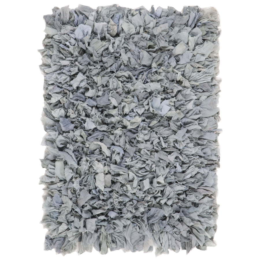 SAFAVIEH Rio Shag SG951J Handmade Light Grey Rug Image 1