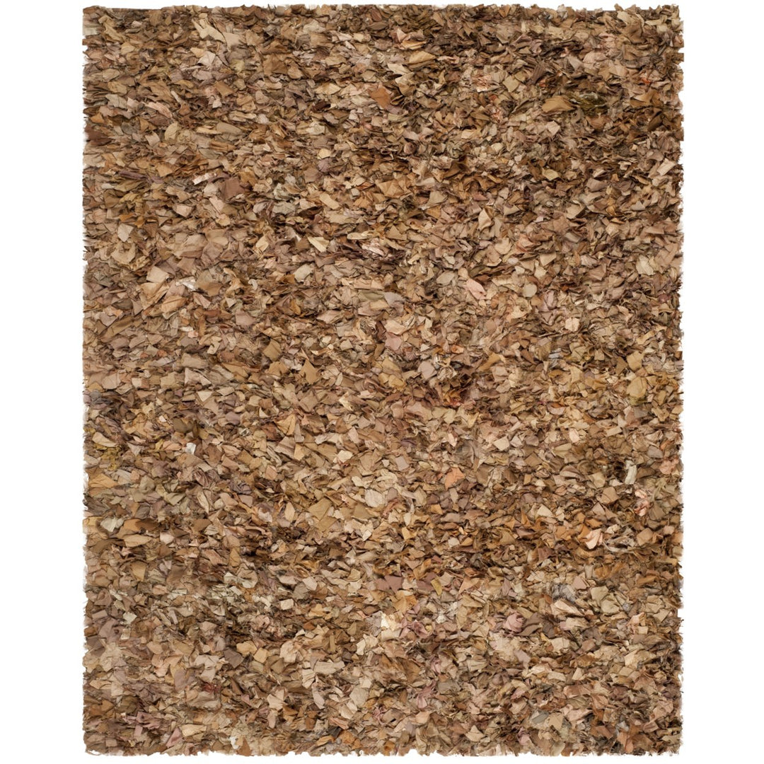 SAFAVIEH Rio Shag SG951N Handwoven Natural / Multi Rug Image 1