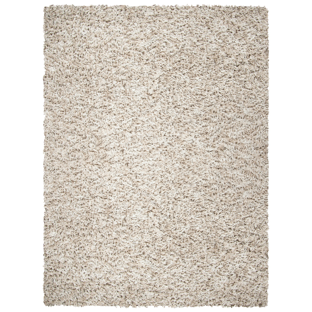 SAFAVIEH Rio Shag SG960B Handmade Beige / Ivory Rug Image 1