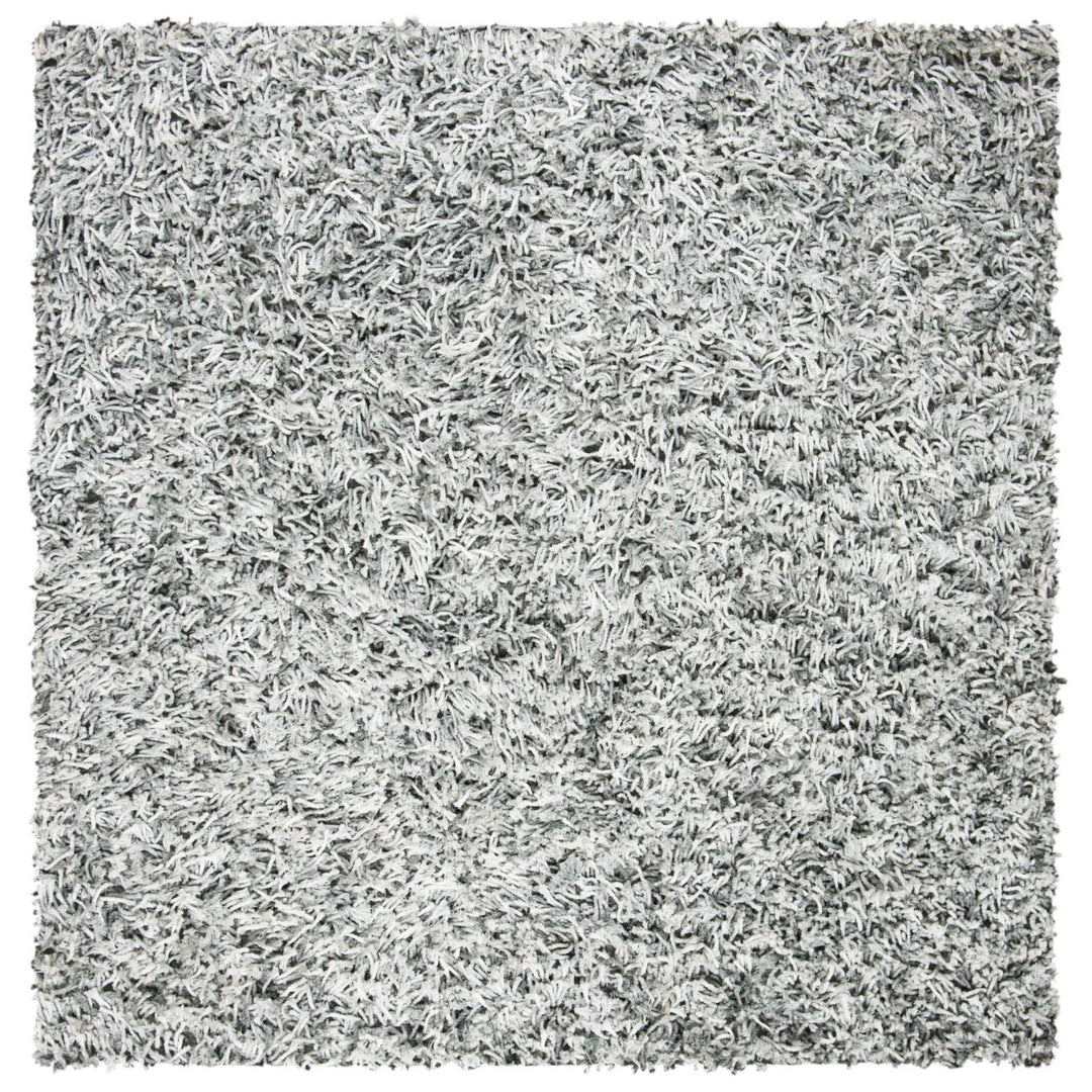 SAFAVIEH Rio Shag SG960F Handmade Grey / Ivory Rug Image 6