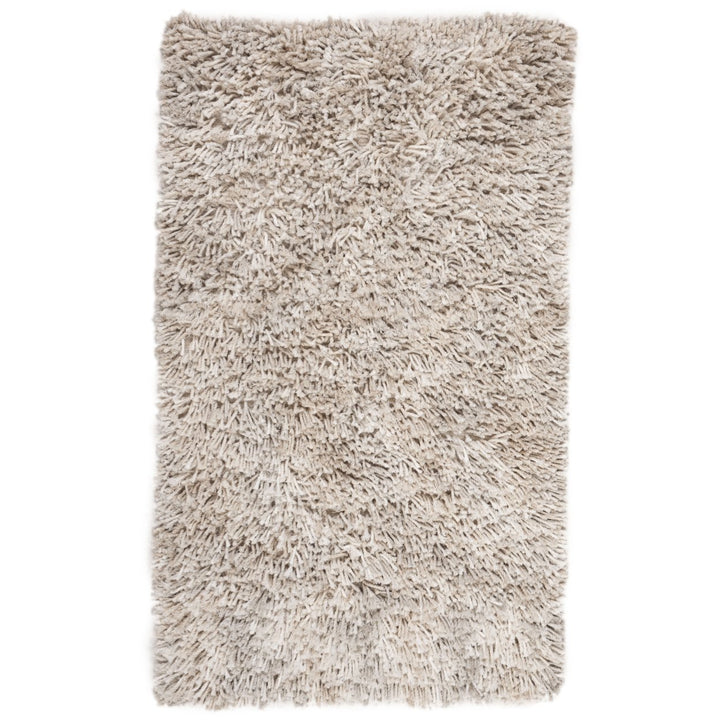 SAFAVIEH Rio Shag SG960B Handmade Beige / Ivory Rug Image 1