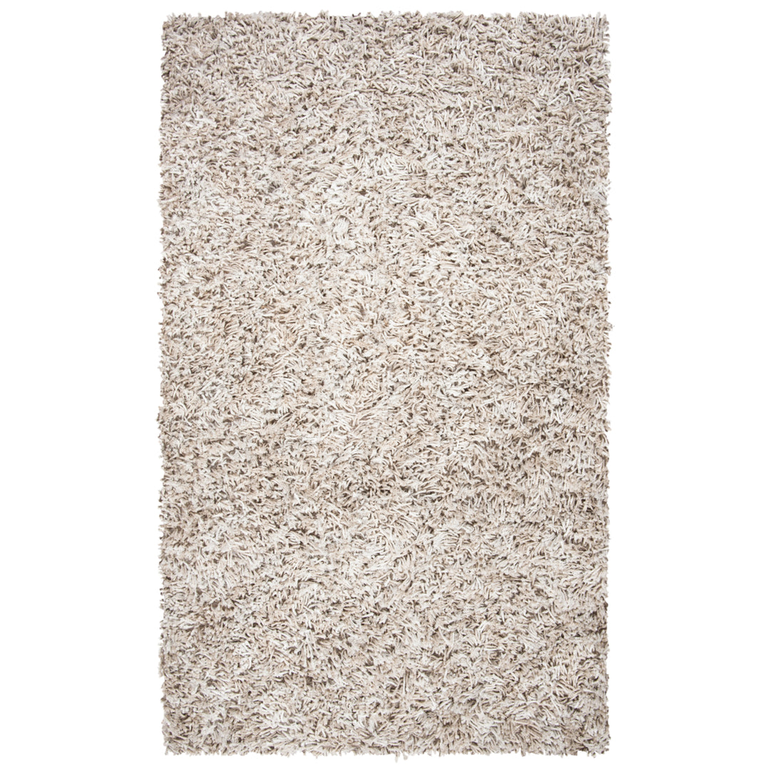 SAFAVIEH Rio Shag SG960B Handmade Beige / Ivory Rug Image 11