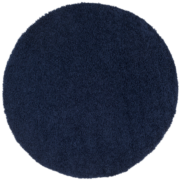 SAFAVIEH Athens Shag Collection SGA119N Navy Rug Image 4