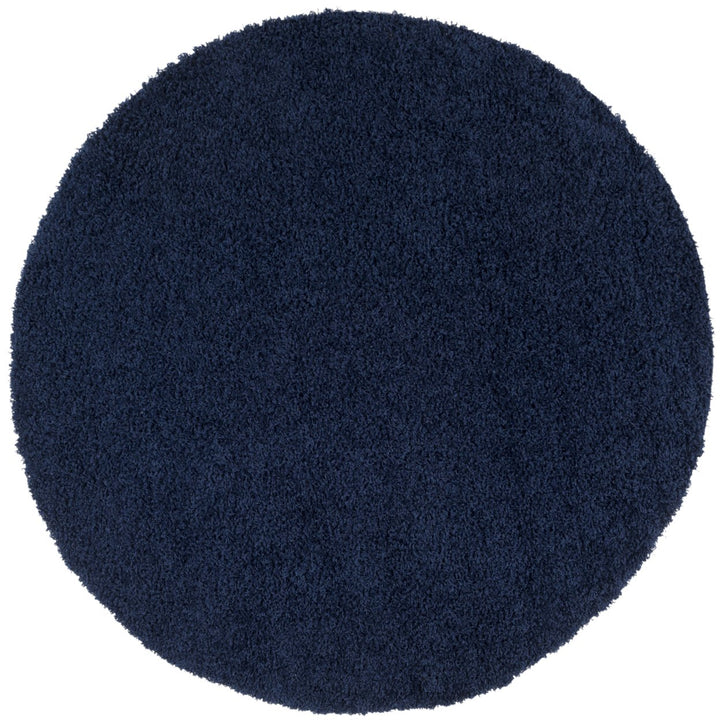 SAFAVIEH Athens Shag Collection SGA119N Navy Rug Image 1