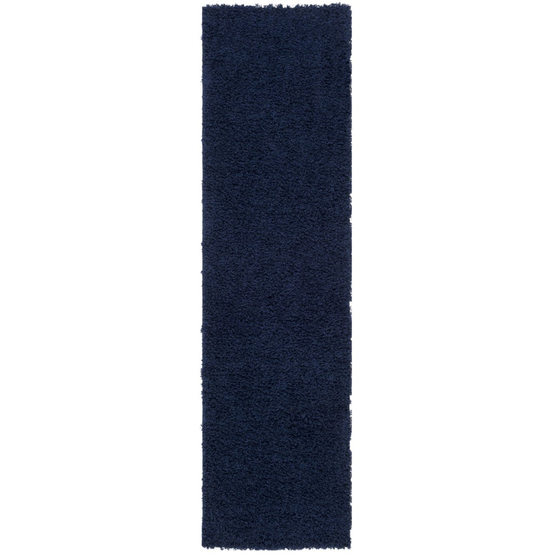 SAFAVIEH Athens Shag Collection SGA119N Navy Rug Image 1