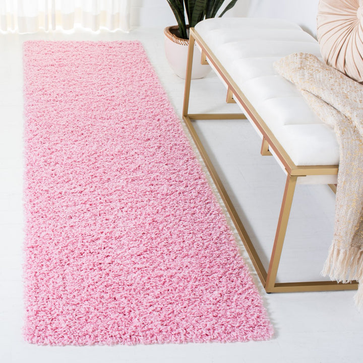 SAFAVIEH Athens Shag Collection SGA119P Pink Rug Image 2