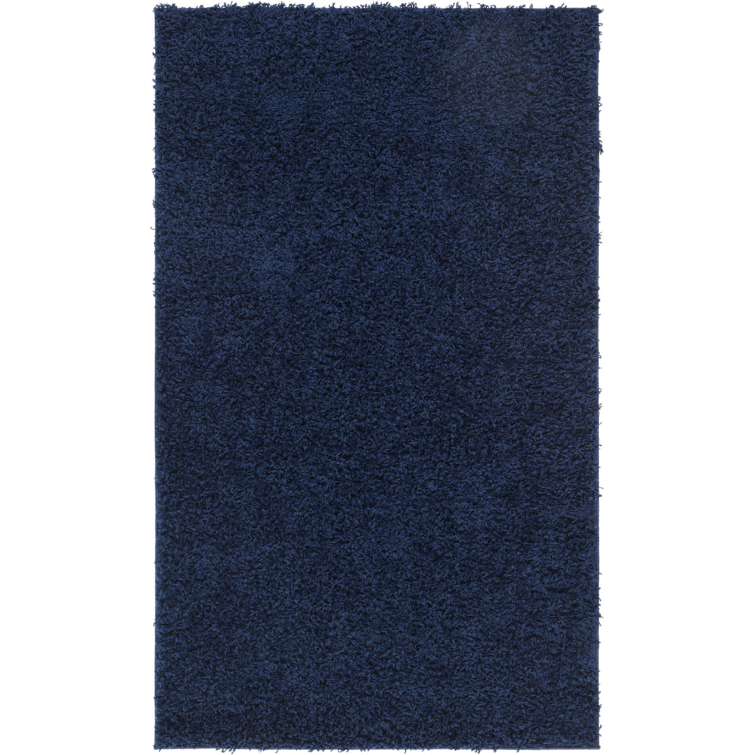 SAFAVIEH Athens Shag Collection SGA119N Navy Rug Image 8