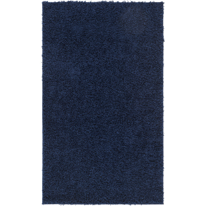 SAFAVIEH Athens Shag Collection SGA119N Navy Rug Image 8