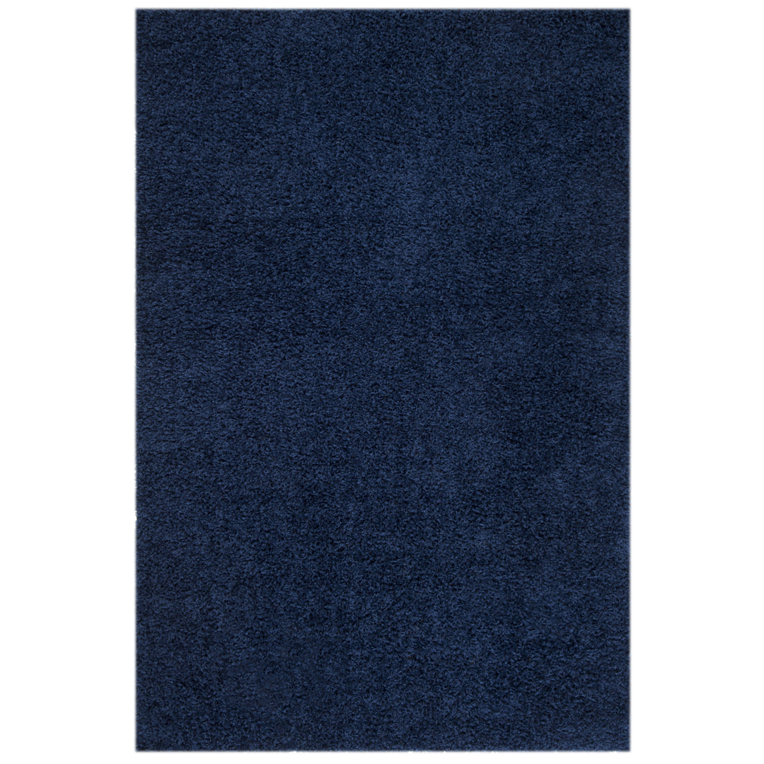 SAFAVIEH Athens Shag Collection SGA119N Navy Rug Image 9