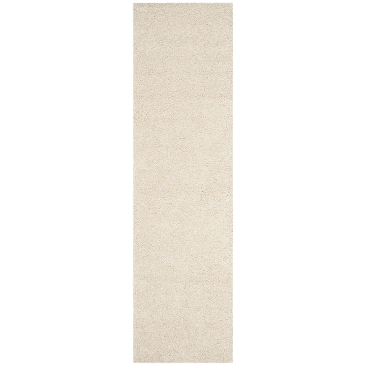 SAFAVIEH Athens Shag Collection SGAS119B White Rug Image 1