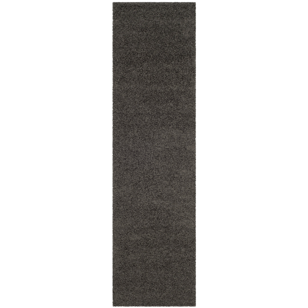 SAFAVIEH Athens Shag Collection SGAS119C Dark Grey Rug Image 1