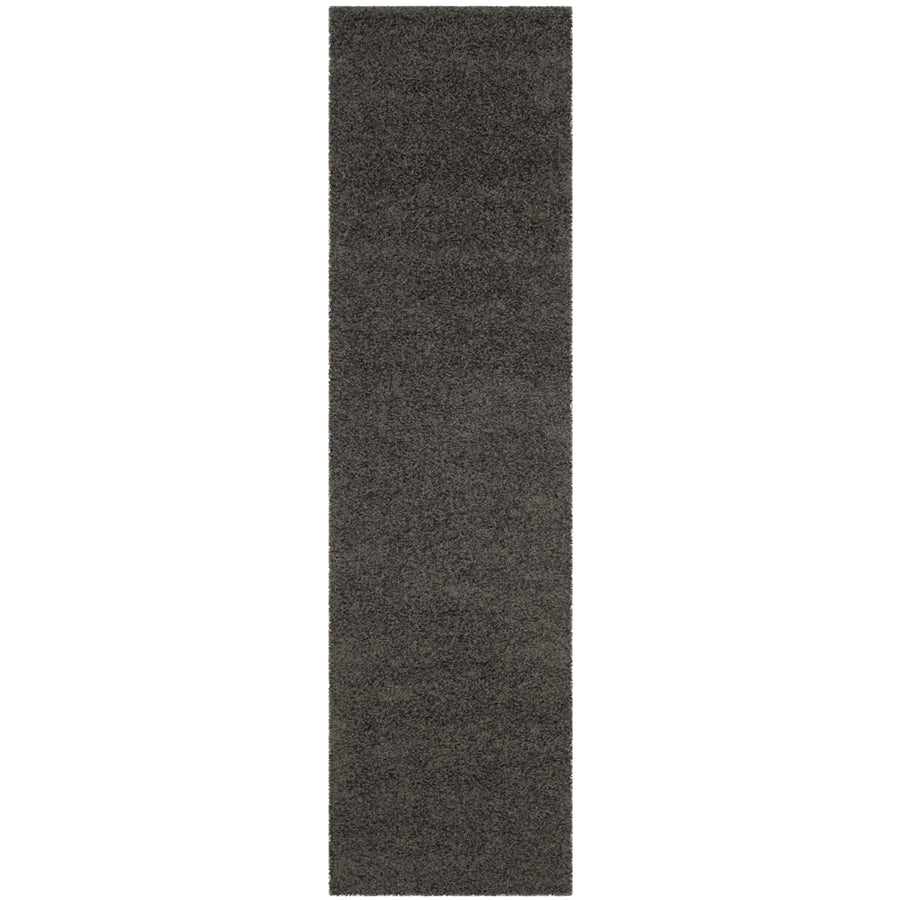 SAFAVIEH Athens Shag Collection SGAS119C Dark Grey Rug Image 1