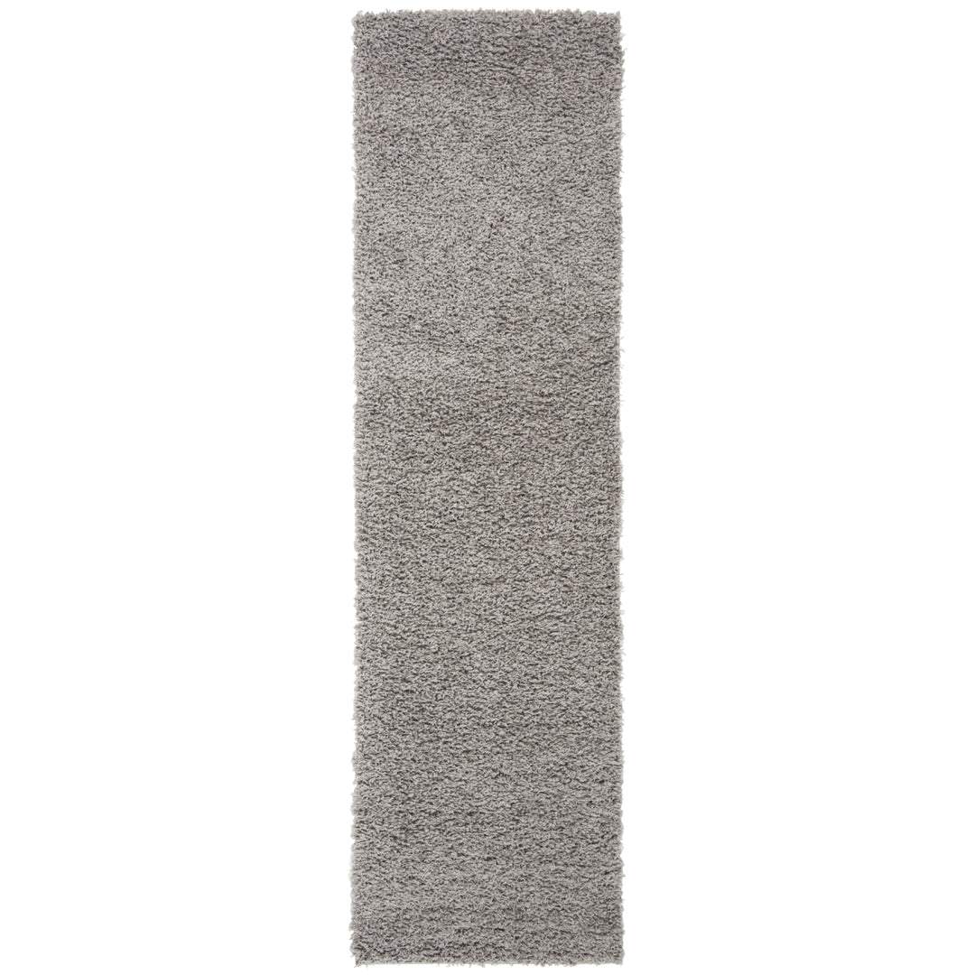 SAFAVIEH Athens Shag Collection SGAS119F Light Grey Rug Image 1